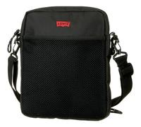 Levi's Crossbody Nord-Sud con doppia cinghia, da uomo, taglia unica, Nero normale., 21.5X4.5X26.5cm
