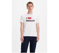 Levi's Destination Tee Levi Berlin White Graph Taglia: S | T-shirt stampate Outlet | Uomo | Bianco