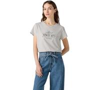 Levi's Donna Boxy T-Shirt mit Grafik Starstruck Heather Grey Grey XS