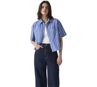 Levi's - Harlie - Camicia a maniche corte blu a righe L