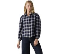 Levi's Donna Camicia Western Journey con Chiusura a Bottoni, Standard Fit, Blu (Alarcon Plaid Navy), XS