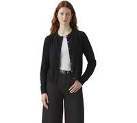 Levi's Donna Cardigan con Scollo Rotondo, Morbido, Nero (Anthracite Night), M