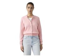 Levi's Donna Cardigan con Scollo Rotondo, Morbido, Rosa (Coral Blush), M