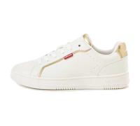 Levi's Donna Carrie Sneaker, off White, 36 EU, Bianco Grezzo, 36 EU