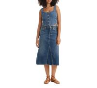 Levi's HR A-Line Decon Skirt Gonna, Mid Morning, 26W Donna