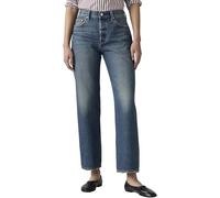 Levi's Donna Jeans 501 90s Ankle in Cotone, Straight Fit, Blu (Vanity Agenda), W32/L27