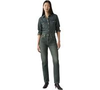 Levi's Donna Jeans 501 High Rise, Straight Fit, Blu (Verdant Ventures), W26/L30