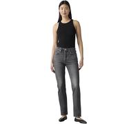 Levi's Donna Jeans 501 High Rise, Straight Fit, Grigio (Pretty Pleasing), W26/L30