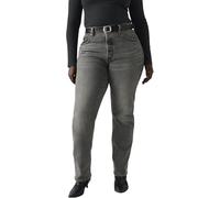 Levi's Donna Jeans 501 High Rise, Straight Fit, Grigio (Pretty Pleasing), W34/L30