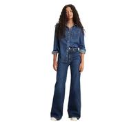 Levi's Donna Ribcage Bells Blacks, On The Town No Crack, 25W x 34L