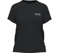 Levi's Donna - T-Shirt in Cotone Grigio con Logo Batwing