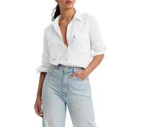 Levi's Doreen Utility Magliette in Tessuto, Bianco, L Donna