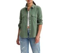 Levi's Doreen Utility Shirt Greens, Foresta oscura, L Donna