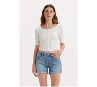 Levi's - Dry Goods Waffle Top Bianco - Abbigliamento - Taglia S S Bianco