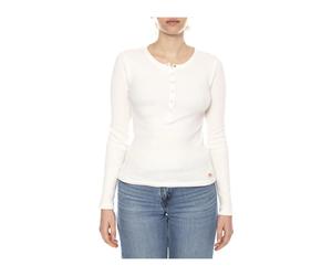 Levi's - Dry Goods Henley Waffle Top a maniche lunghe - - Blouses & Shirts - Donna - Beige - L