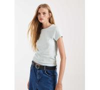 Levi's - Dry Goods - T-shirt mini traforata blu pallido L