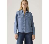 Levi´s ® Elaine Utility Long Sleeve Shirt Blu M Donna