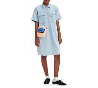 Levi's Elowen Western Dress, ELOWEN WESTERN DRESS Donna, Indaco Chiaro - Worn In, XL