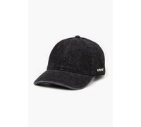 LEVI'S ® Cappello da baseball 'Essential' nero denim / bianco, Taglia 55-60