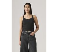 Levi's Essential Sporty Ribbed Tank Top Black Taglia: L | Canottiere Outlet | Donna | Nero