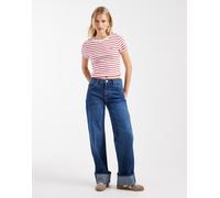 Levi's - Essential - T-shirt sportiva rossa a righe-Rosso L