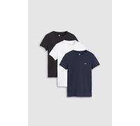 Levi's 3 Pack Essential SS Tee 3 Pack Tee Anthra, 3 Confezioni da tè Antracite, XL
