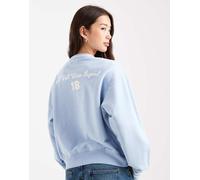 Levi's - Everyday - Felpa blu con stampa sul retro S