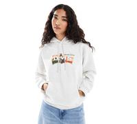 Levi's - Everyday - Felpa con cappuccio grigio chiaro con logo grafico XS