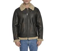 Levi's Faux Shearling Aviator Bomber Giacca, Marrone, XXL Uomo