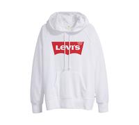 Levi's Felpa con cappuccio Graphic Standard Donna bianco/rosso XS