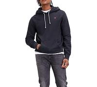 Levi's - The Original Hallmark - Felpa nera con cappuccio e logo-Nero XL