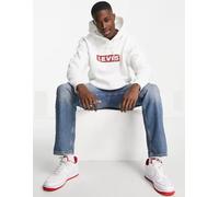 Levis Felpa con cappuccio Uomo T3 RELAXD GRAPHIC, Bianco, XS