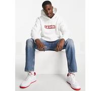 Levis Felpa con cappuccio Uomo T3 RELAXD GRAPHIC, Bianco, XS