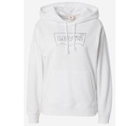 Levi's Felpa da Donna con Cappuccio Lse Graphic Standard Hoo, Bianco, S