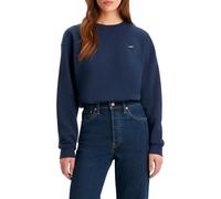 Levi's Felpa Everyday Maglia di Tuta, Blazer Blu Marine, S Donna