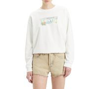 Levi's Felpa da Donna Everyday Crew, Dock By The Beach BW, XXS