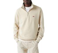 Levi's Felpa da Uomo Originale HM 1/4 Zip, Nebbia, L
