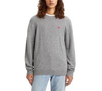 Levi's Felpa da Uomo Originale Housemark, Mid Tone Grey Heathe, XS