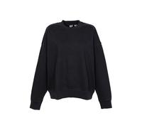 Levi's Felpa Donna Girocollo Basic Logo Cotone Nero Grigio L XL M