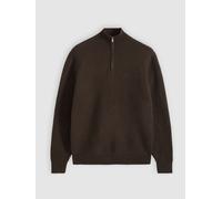 Levi's Felpa Levi's Original HM con cerniera a un quarto small Marrone
