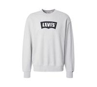 LEVI'S ® Felpa 'Premium Graphic Crewneck Sweatshirt' grigio chiaro / nero / bianco Uomo LEVI'S ® S