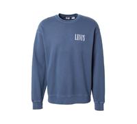 LEVI'S ® Felpa 'Relaxed Graphic Crewneck Sweatshirt' blu colomba / bianco Uomo LEVI'S ® L