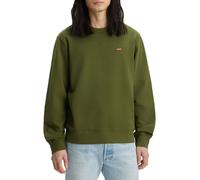Levi's Felpa Uomo Crew Sweatshirt Maglione Standard Shirt, Verde, XS