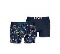 Levi's Flower all Over Print Bodywear, Combo Blu, XL (Pacco da 2) Uomo