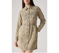 Levi's Flynn Dress Shirt Beige Taglia: XS | Abiti in T-Shirt Outlet | Donna | Marrone