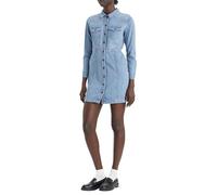 Levi's Flynn Western Core Dress Med Indigo - Worn in, Ringing Bells 2, S