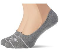 Levi's Footie, Calzini Unisex - Adulto, Grigio, 35-38