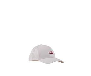 LEVIS FOOTWEAR AND ACCESSORIES Uomo Mid Batwing Flexfit Cappellopello Not Applicable, Bianco (Regular White 51), Taglia Unica (Taglia Produttore: Un)