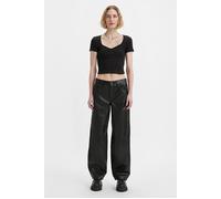 Levi's Fx Leather Pant Black Taglia: W25L28 | Pantaloni di pelle Outlet | Donna | Nero