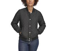 Levi's Women's Diamond Quilted Bomber Jacket with Front Pockets-Regular & Plus Sizes Giacca, Nero, L Donna
